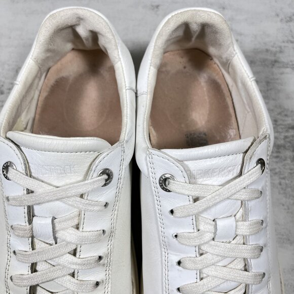 Birkenstock Bend Low Leather Lace Up Sneakers - Women's Size 40 EU / 9 US - Picture 8 of 11